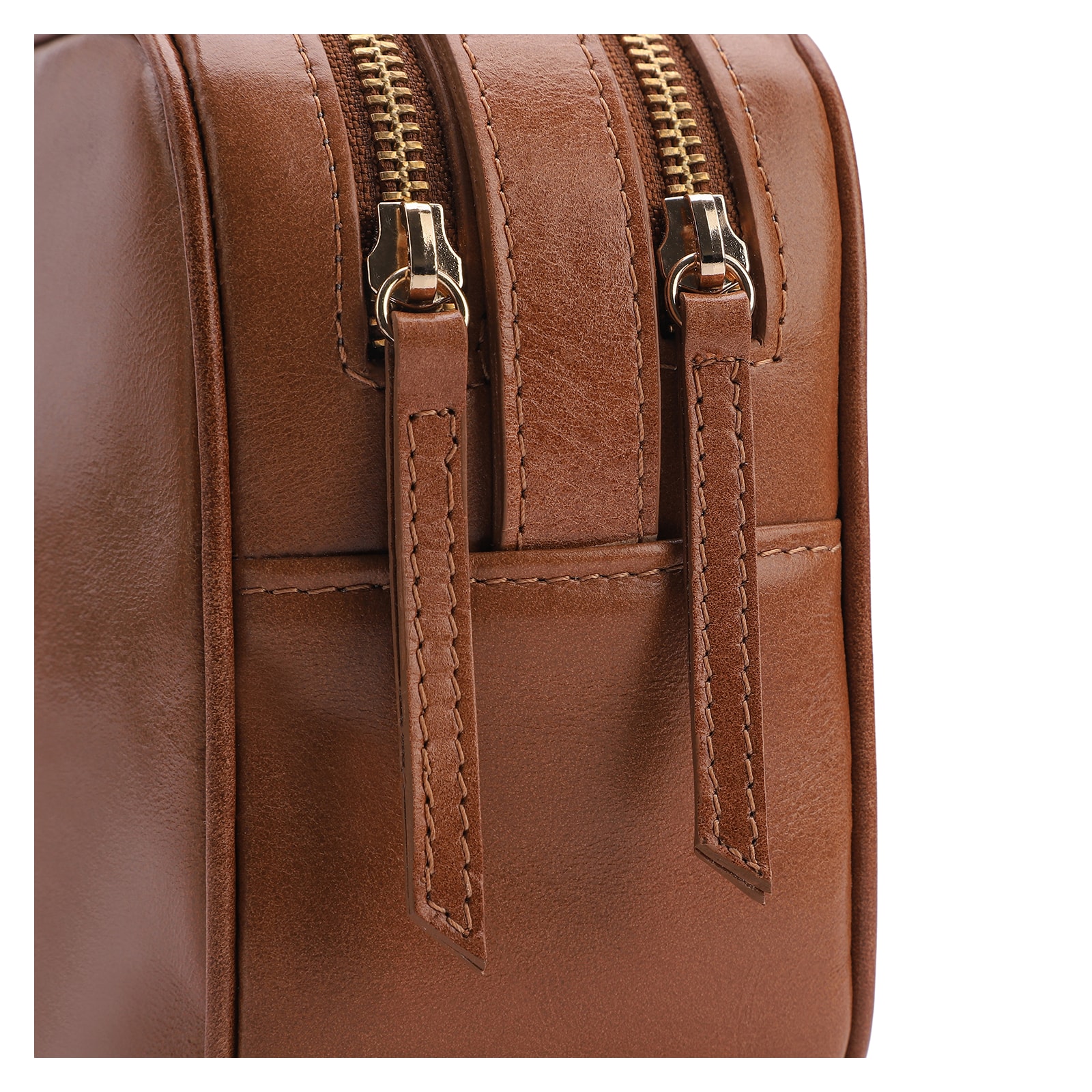 Bolsa Transversal Couro Marrom