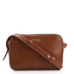 Bolsa Transversal Couro Marrom - imagem 1