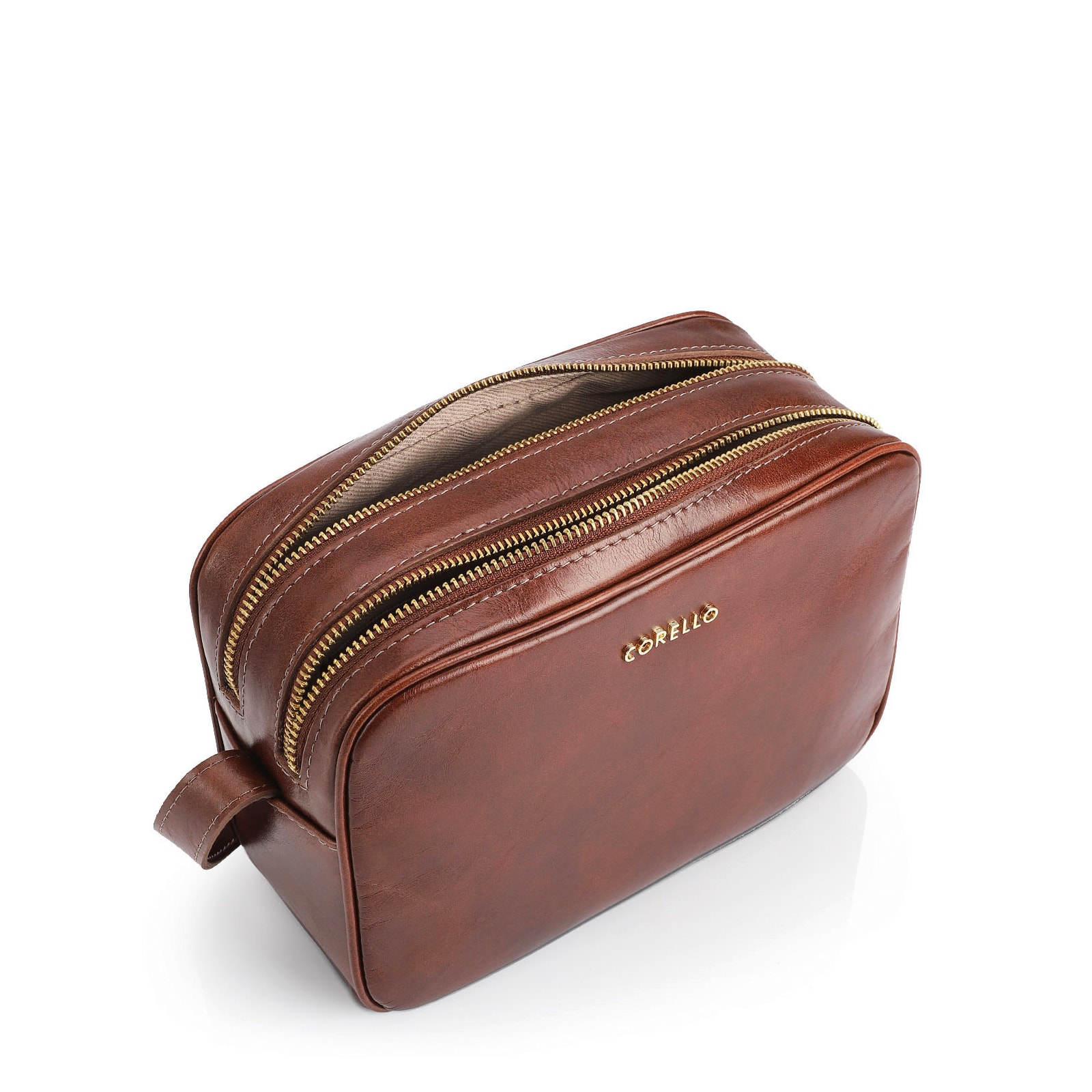 Bolsa Transversal Couro Marrom