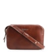Bolsa Transversal Couro Marrom - imagem 1