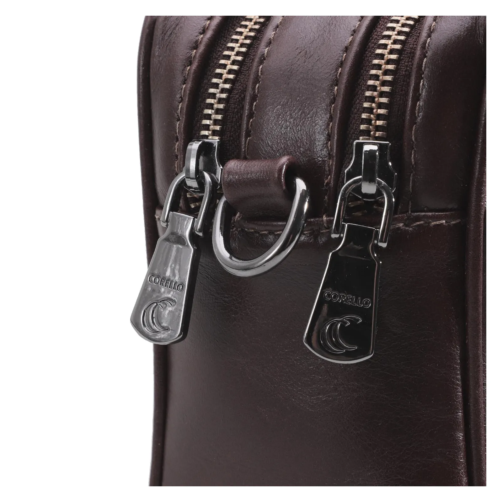 Bolsa Transversal Couro Marrom