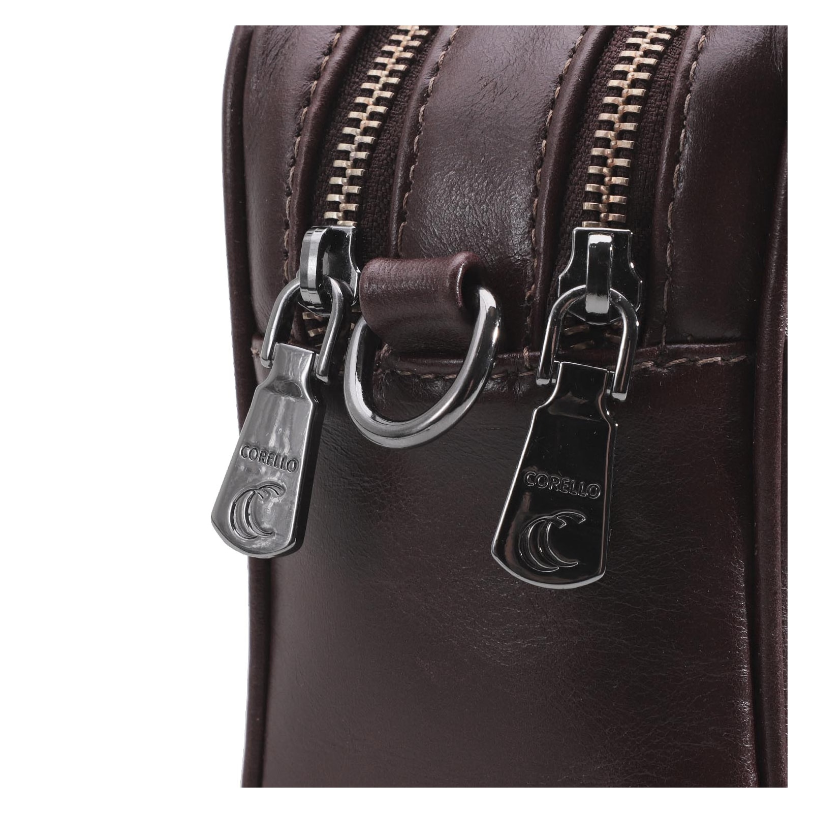 Bolsa Transversal Couro Marrom