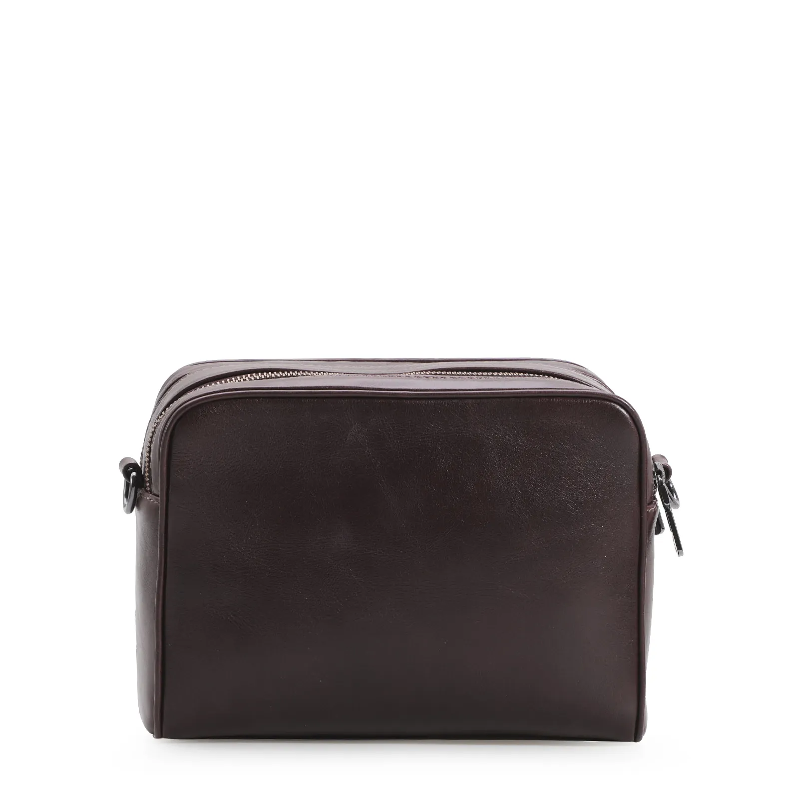 Bolsa Transversal Couro Marrom