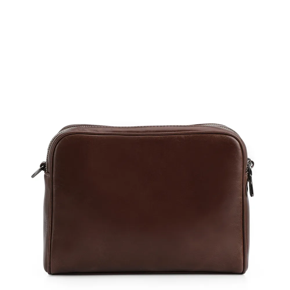 Bolsa Transversal Couro Marrom - imagem 3