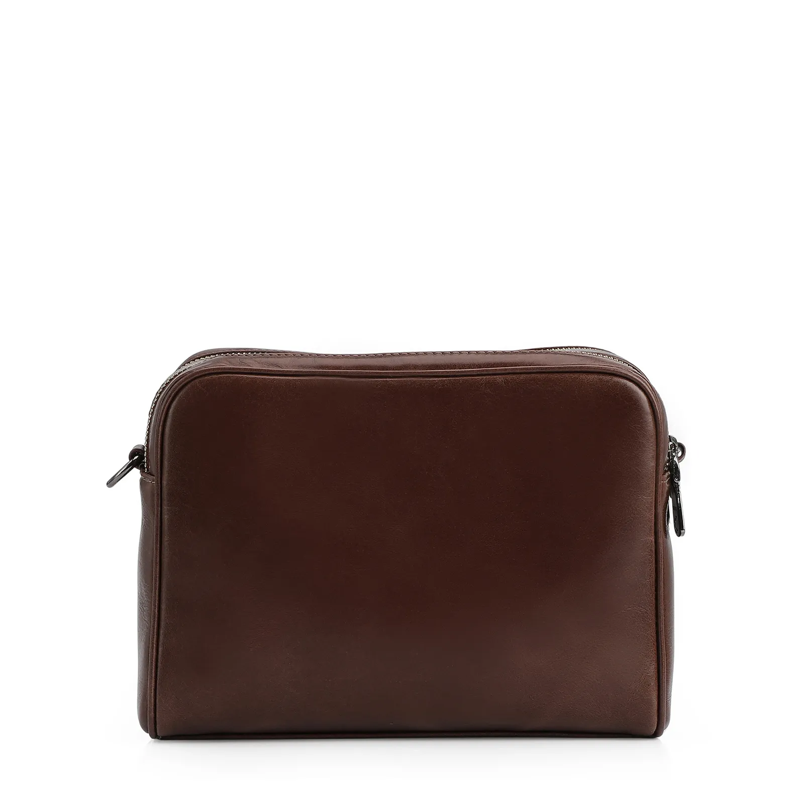 Bolsa Transversal Couro Marrom