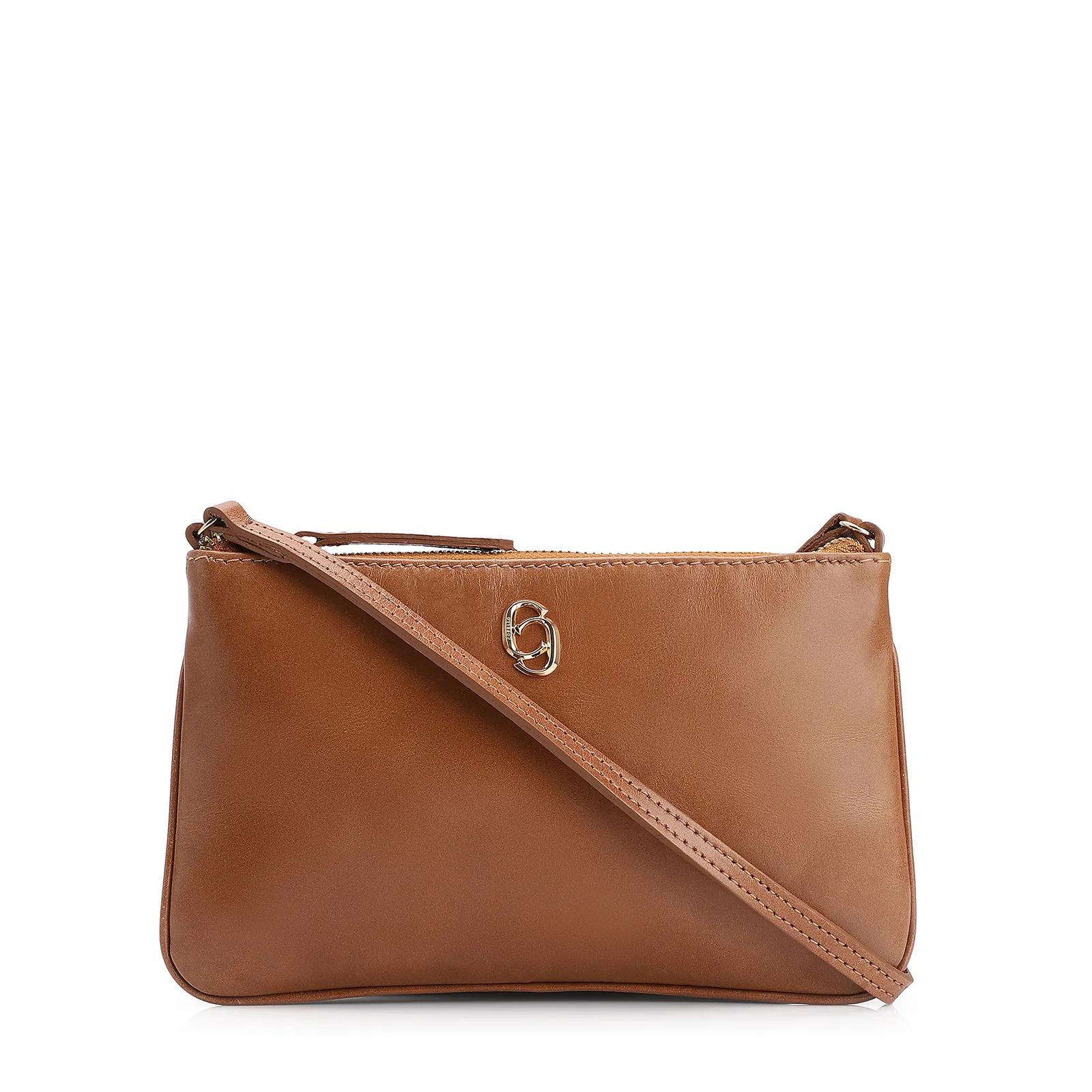 Bolsa Transversal Couro Marrom