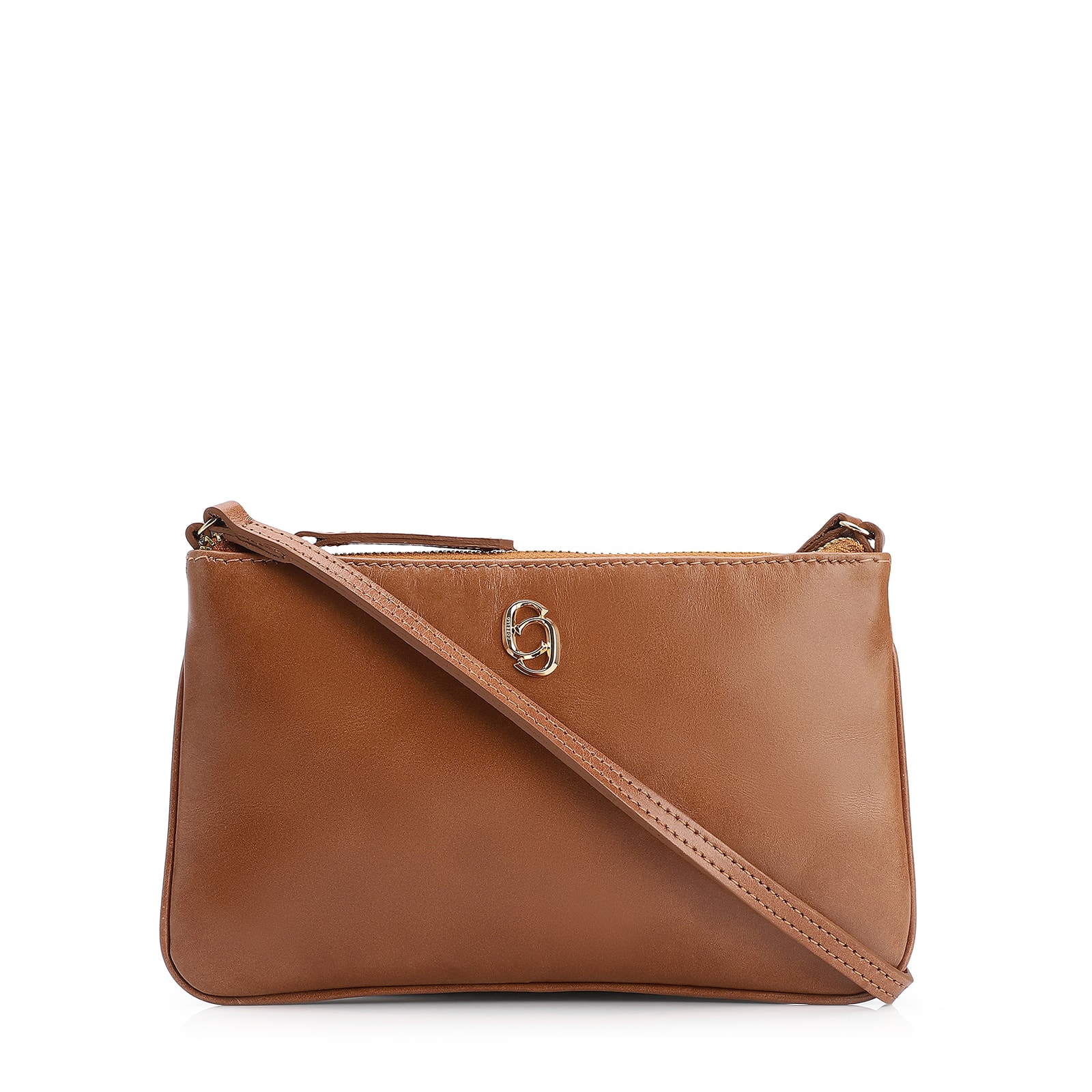 Bolsa Transversal Couro Marrom