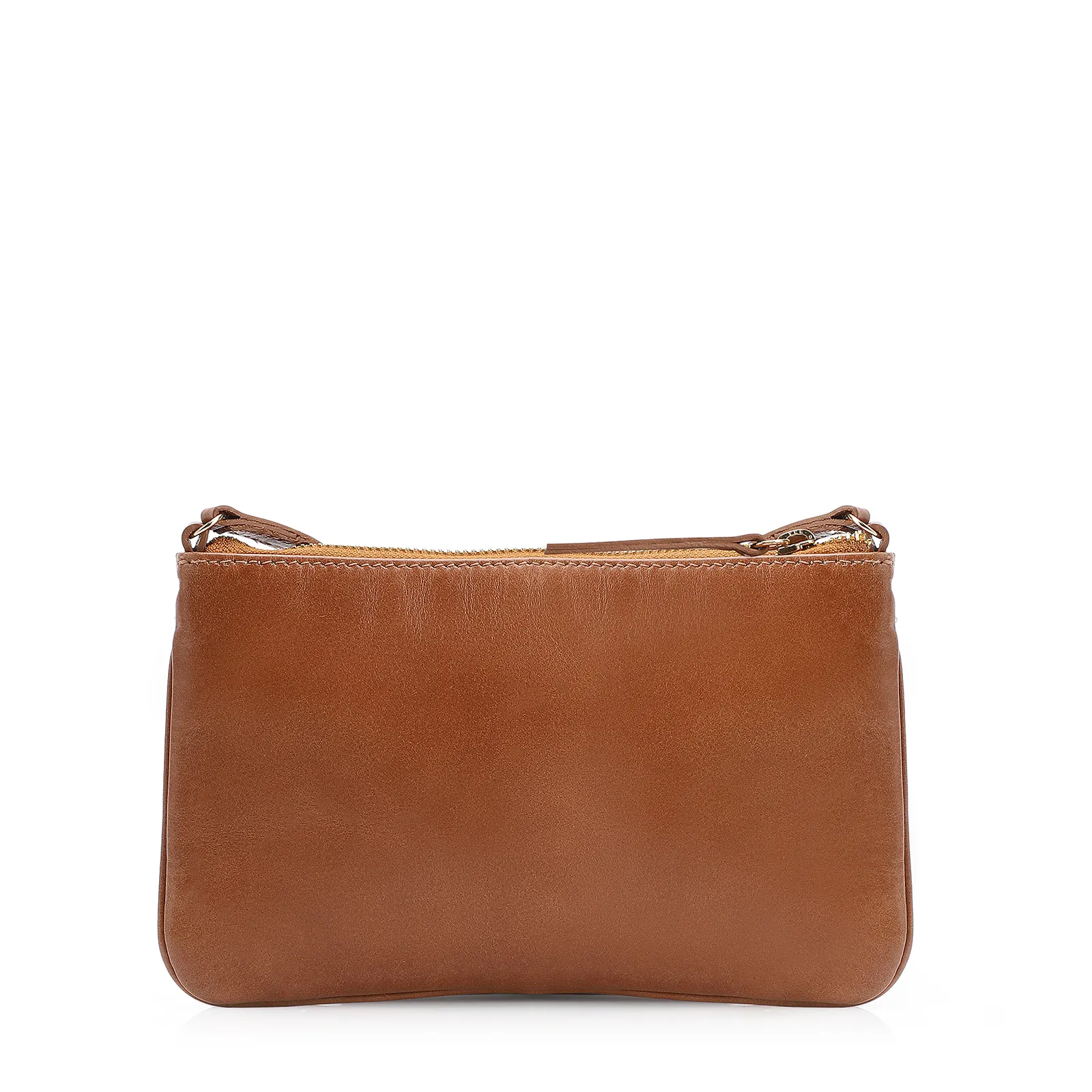Bolsa Transversal Couro Marrom