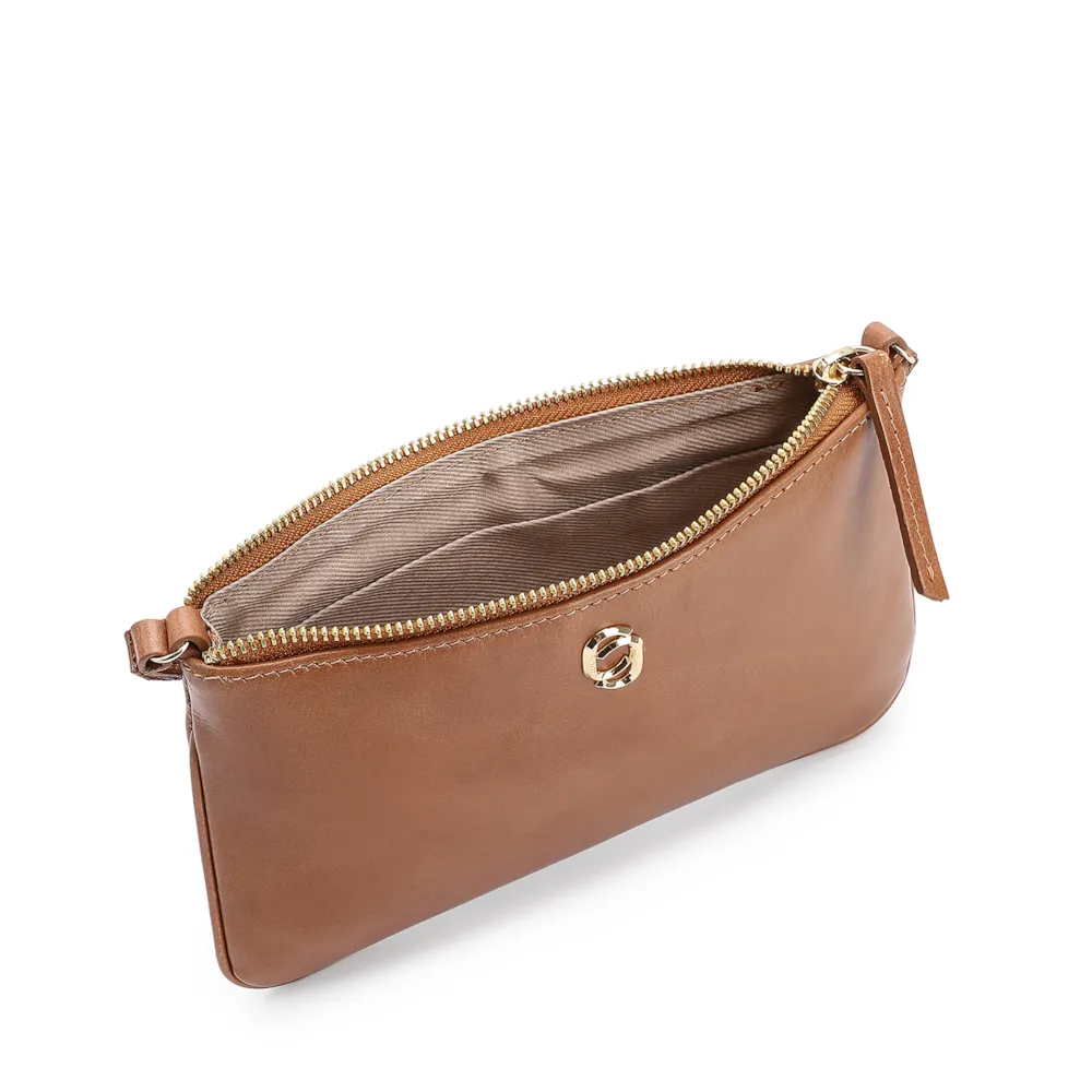 Bolsa Transversal Couro Marrom - imagem 4