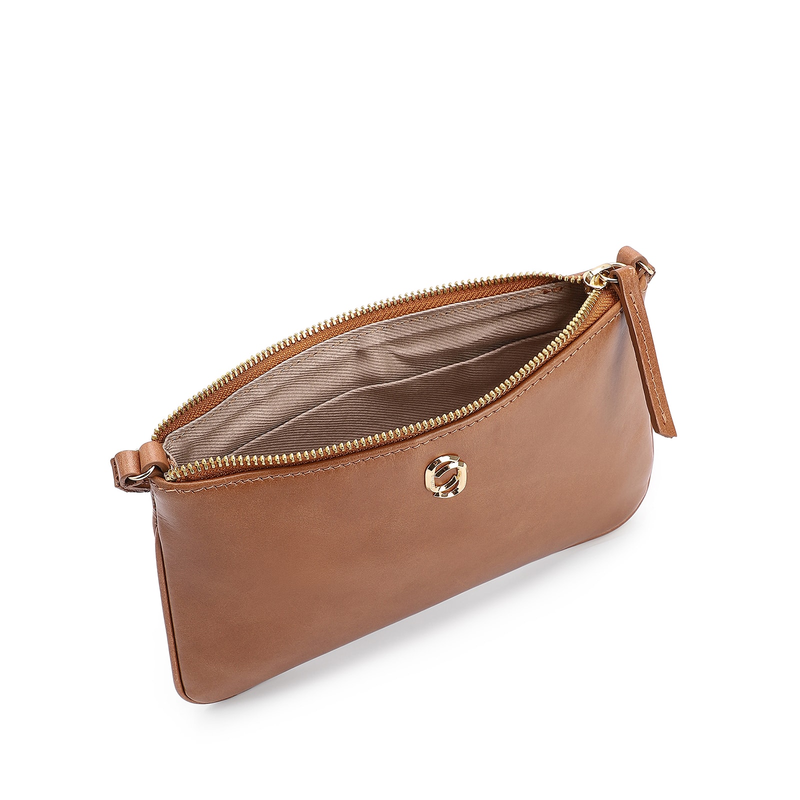 Bolsa Transversal Couro Marrom