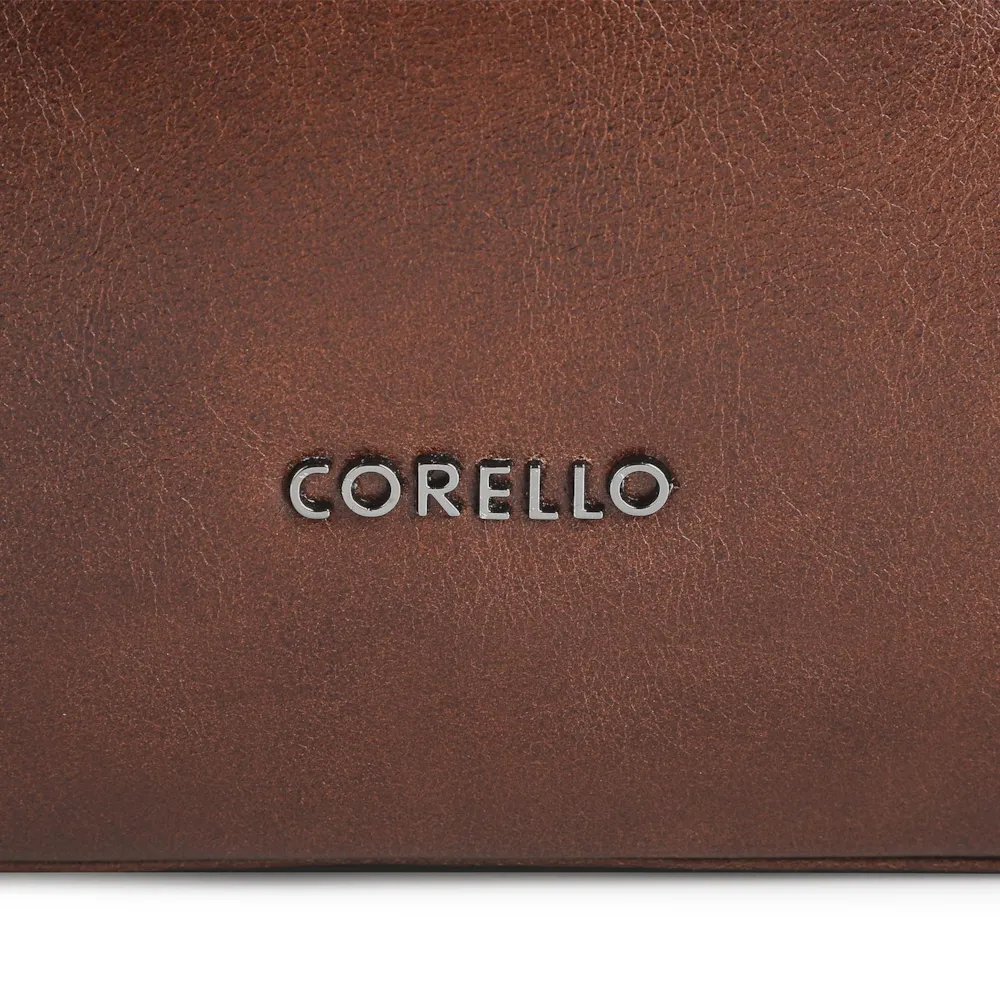 Bolsa Transversal Couro Marrom - imagem 6