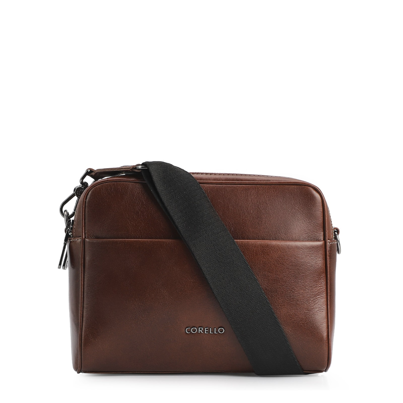 Bolsa Transversal Couro Marrom