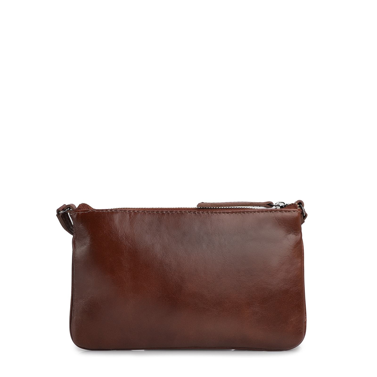 Bolsa Transversal Couro Marrom