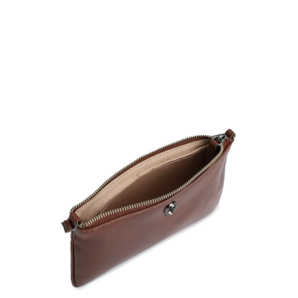 Bolsa Transversal Couro Marrom - imagem 5