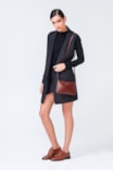 Bolsa Transversal Couro Marrom - imagem 7