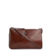 Bolsa Transversal Couro Marrom - imagem 1