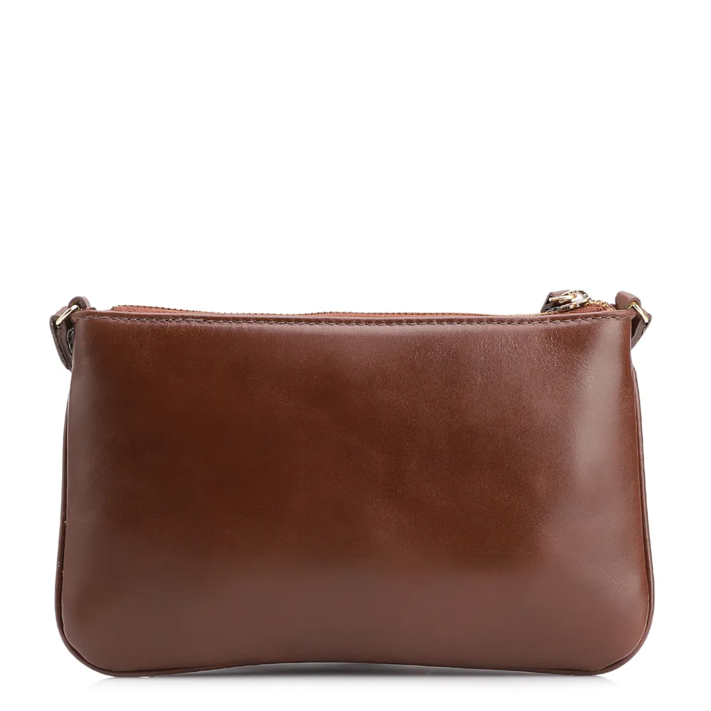 Bolsa Transversal Couro Marrom - imagem 4