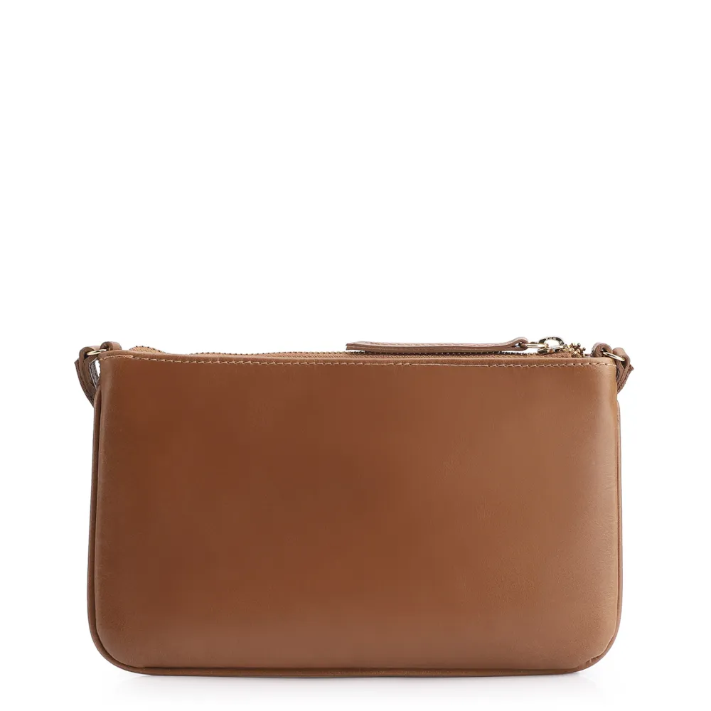 Bolsa Transversal Couro Marrom - imagem 3