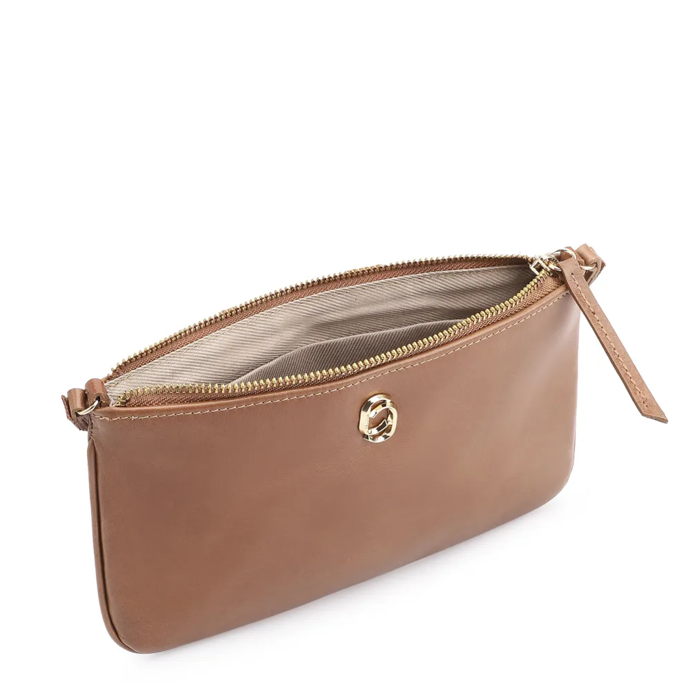 Bolsa Transversal Couro Marrom - imagem 4
