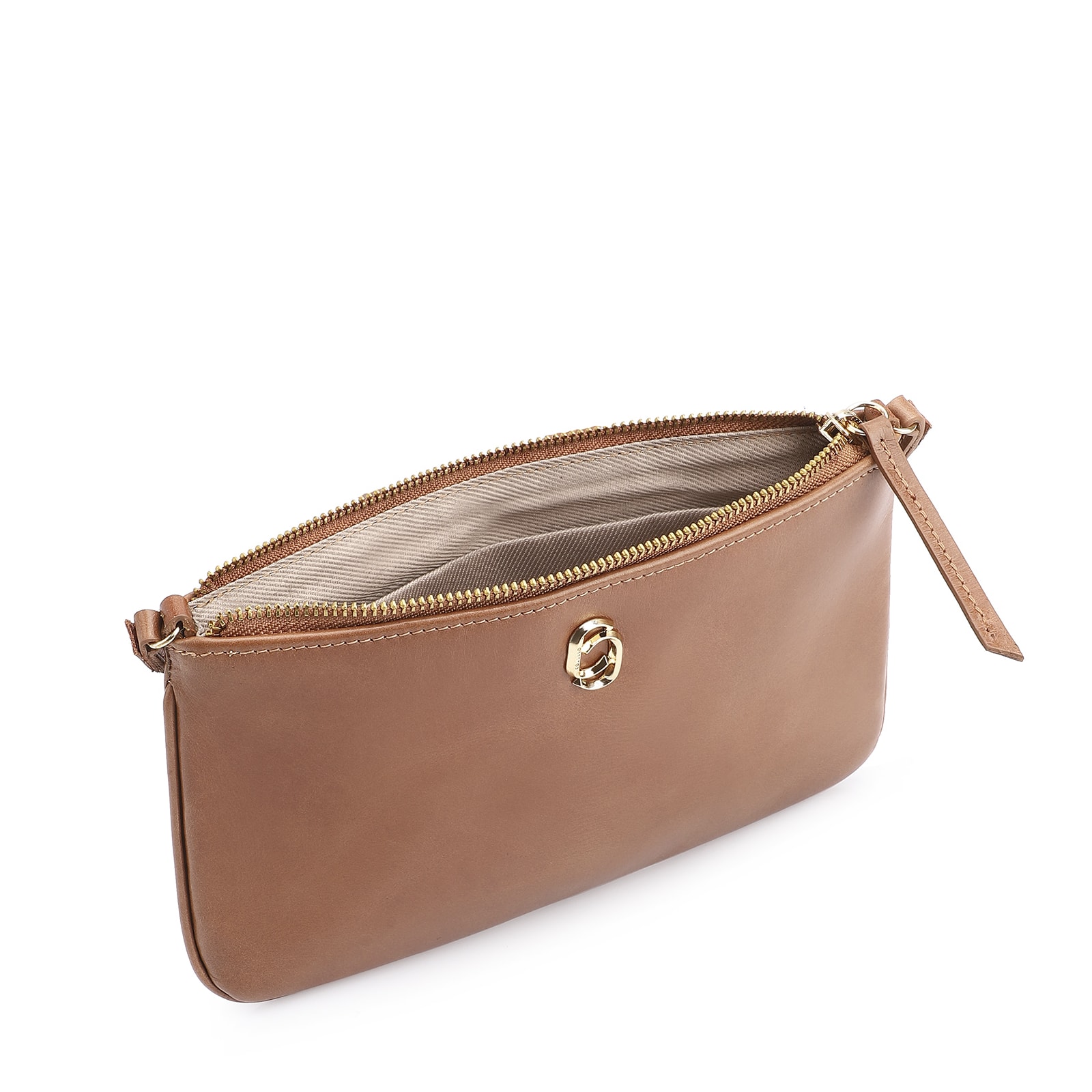 Bolsa Transversal Couro Marrom