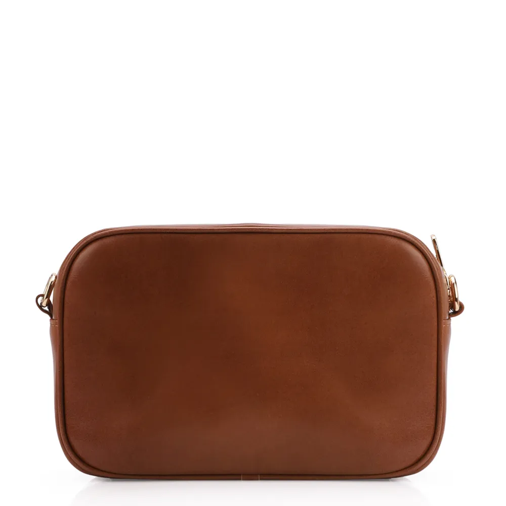 Bolsa Transversal Couro Marrom - imagem 3