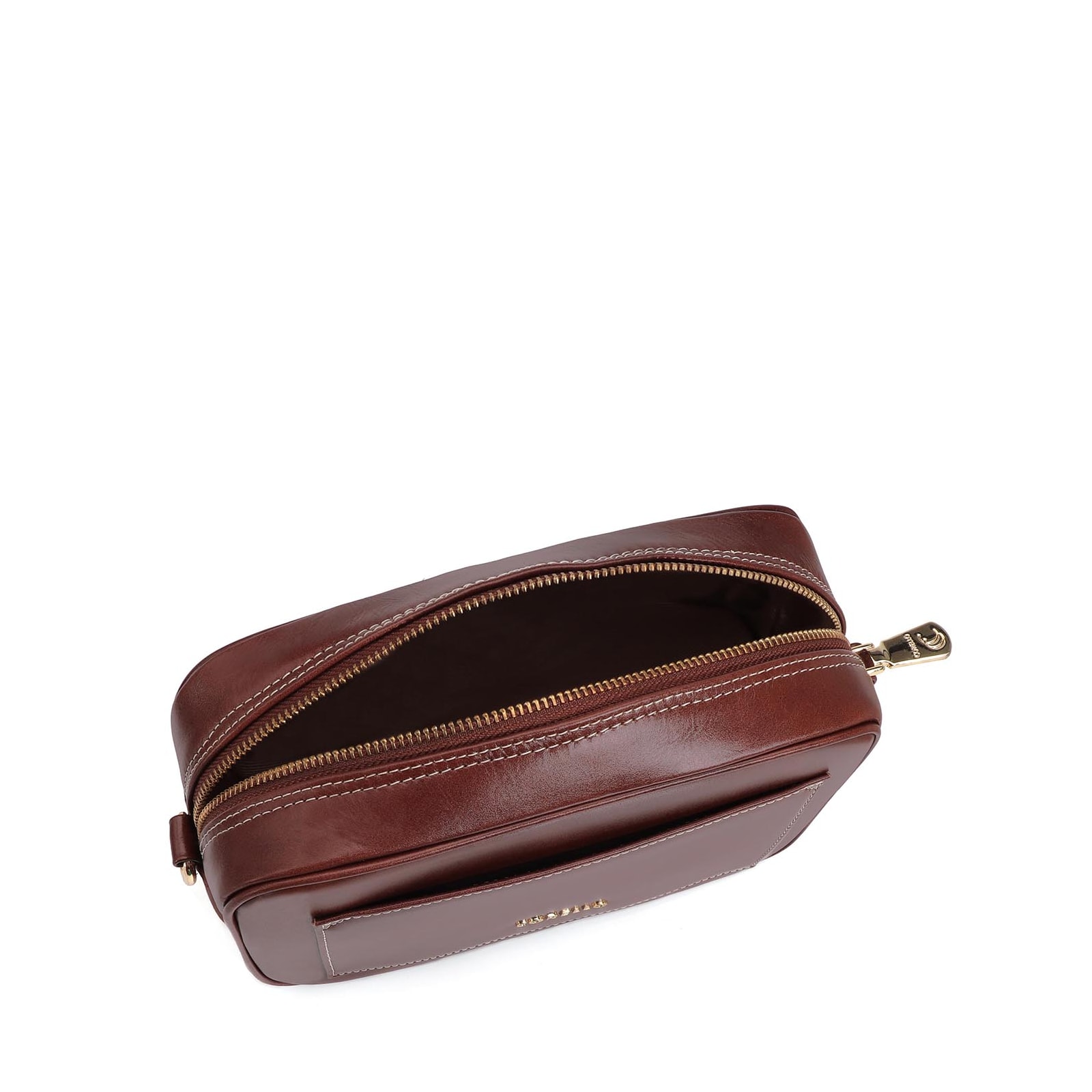Bolsa Transversal Couro Marrom