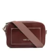 Bolsa Transversal Couro Marrom - imagem 1