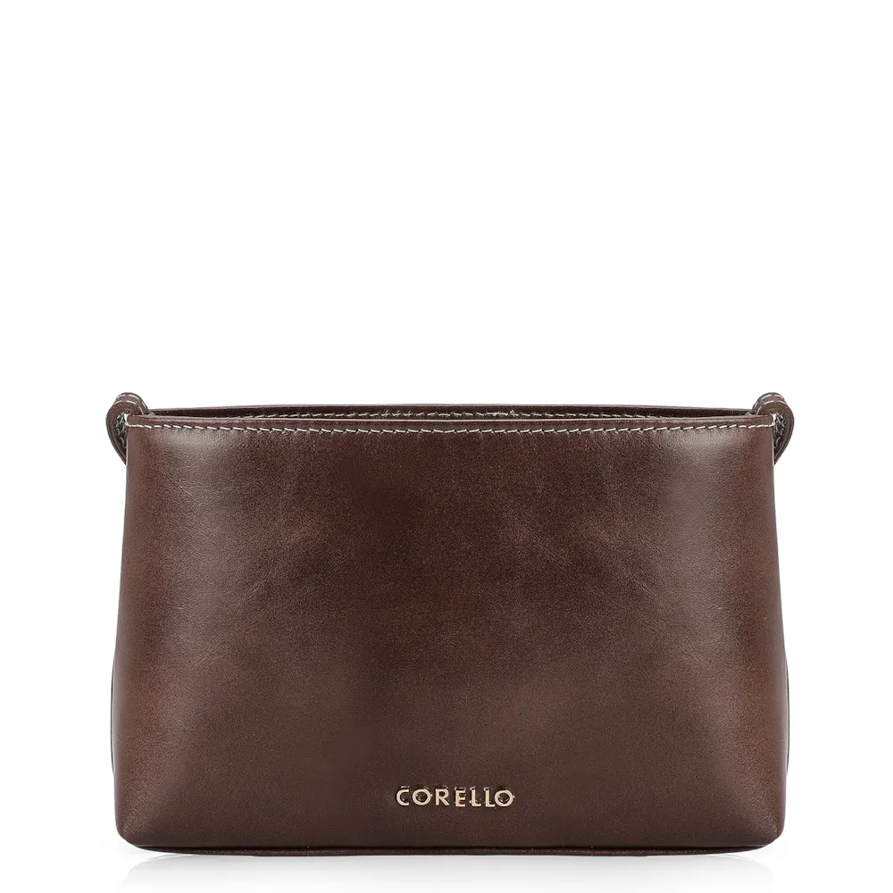 Bolsa Transversal Couro Marrom - imagem 4