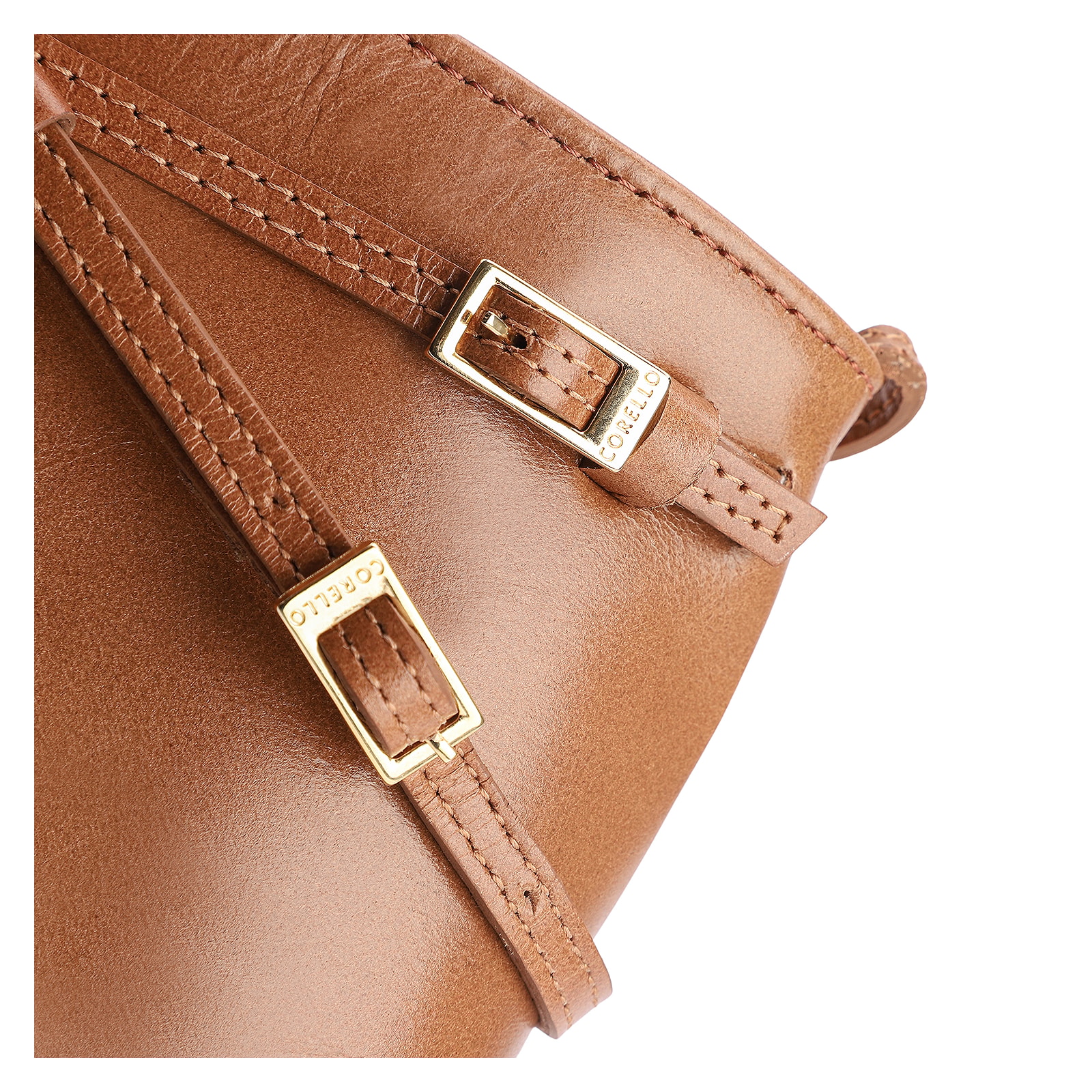 Bolsa Transversal Couro Marrom