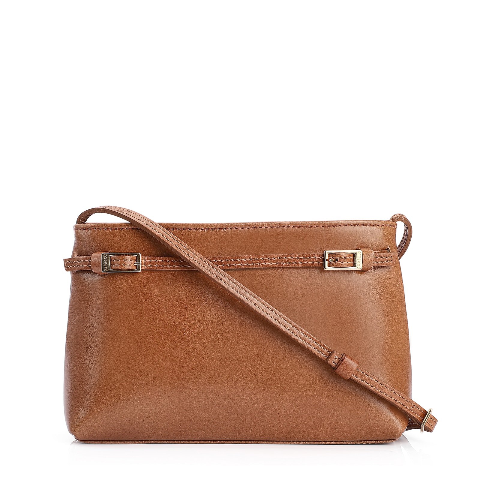 Bolsa Transversal Couro Marrom