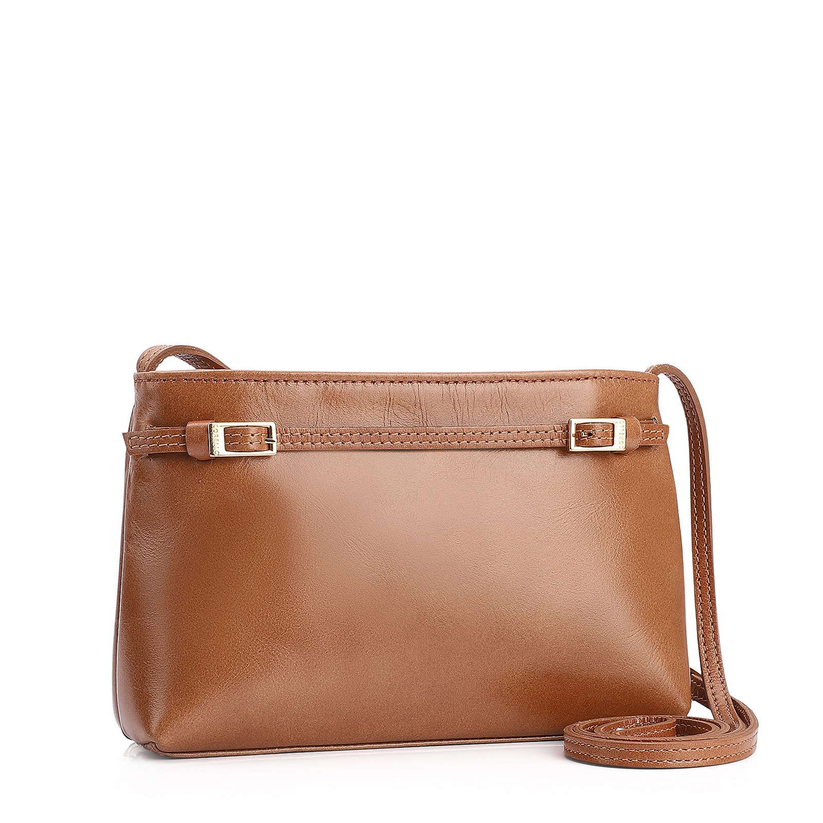 Bolsa Transversal Couro Marrom
