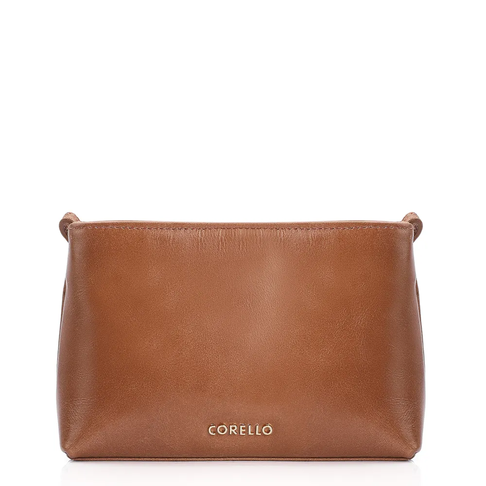 Bolsa Transversal Couro Marrom - imagem 3