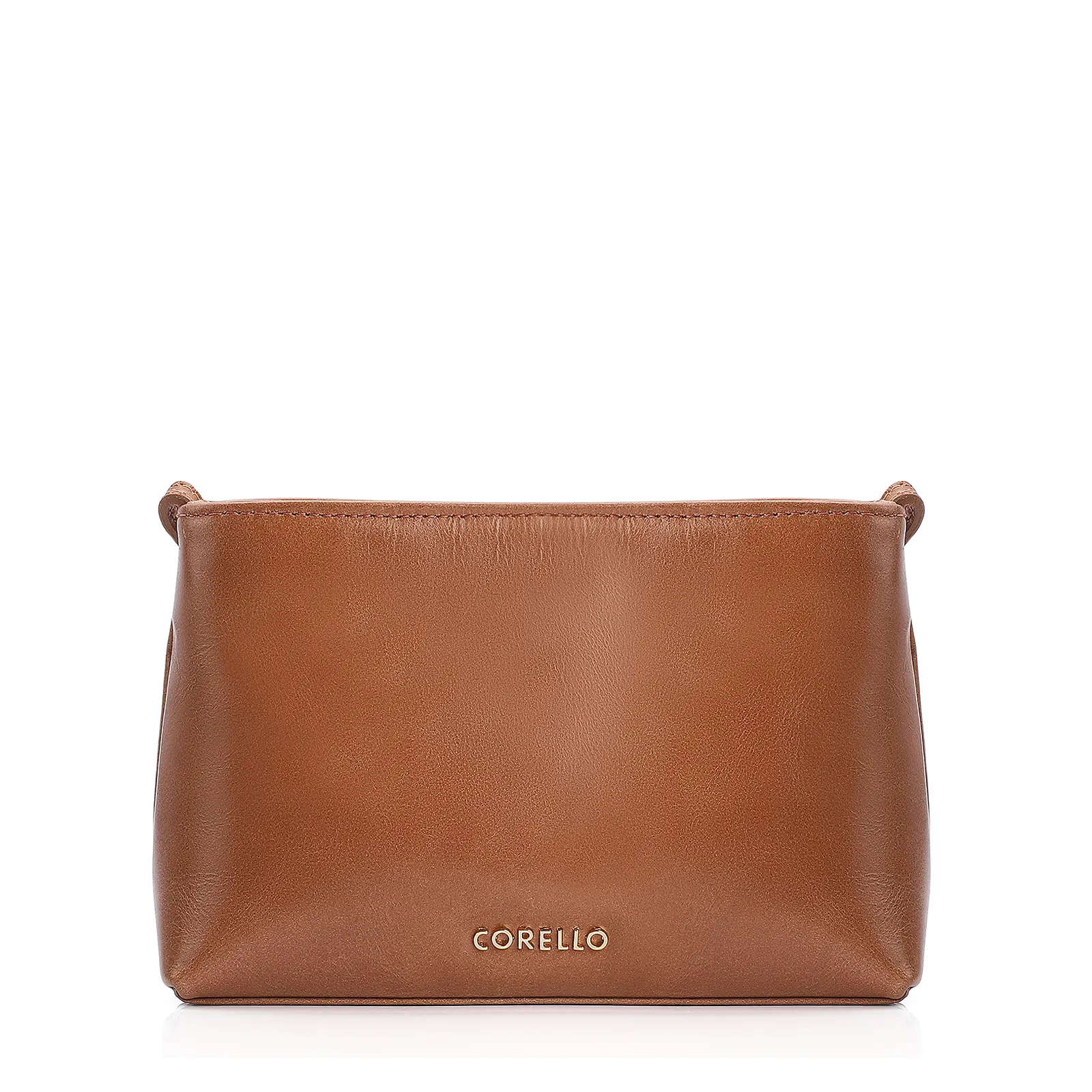 Bolsa Transversal Couro Marrom
