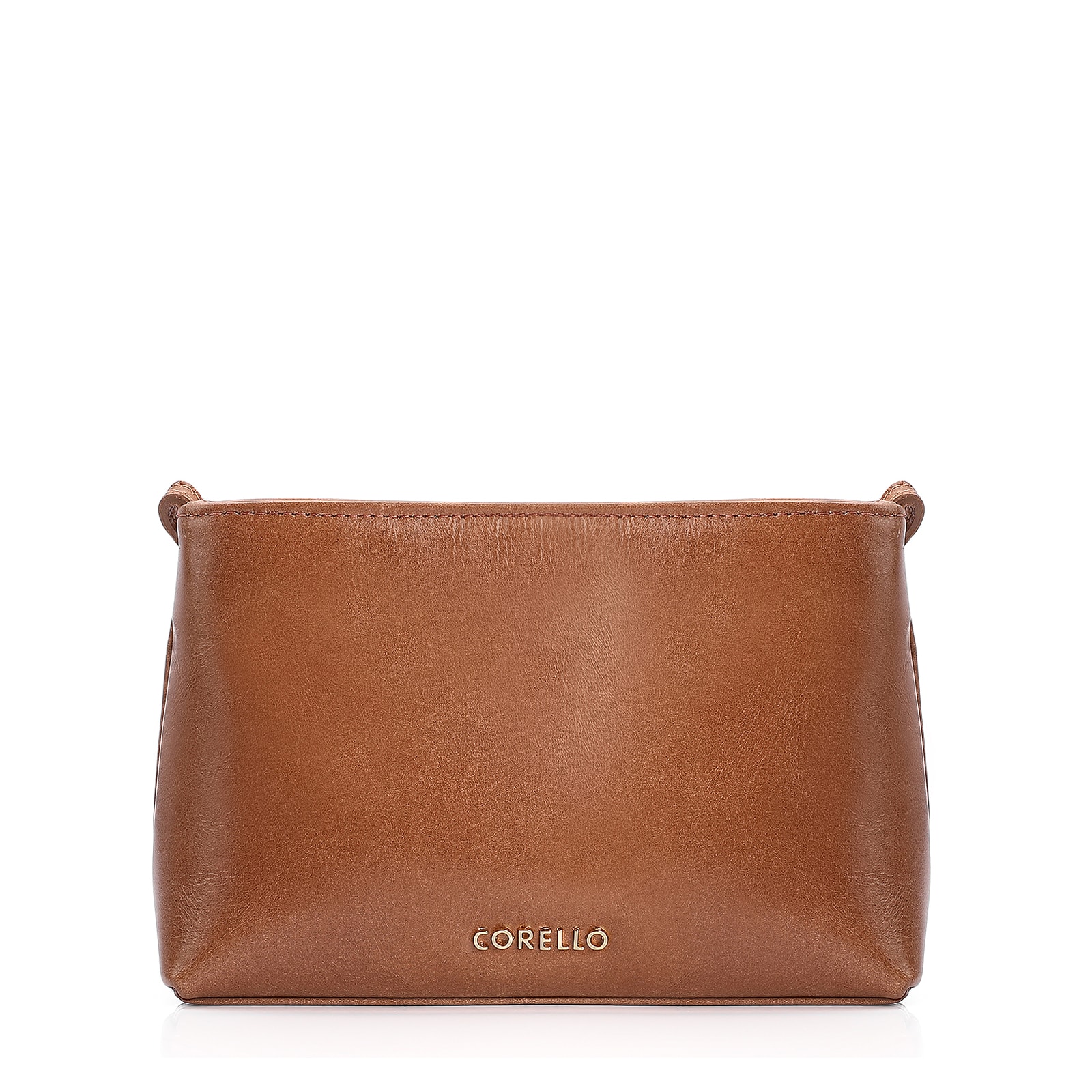 Bolsa Transversal Couro Marrom