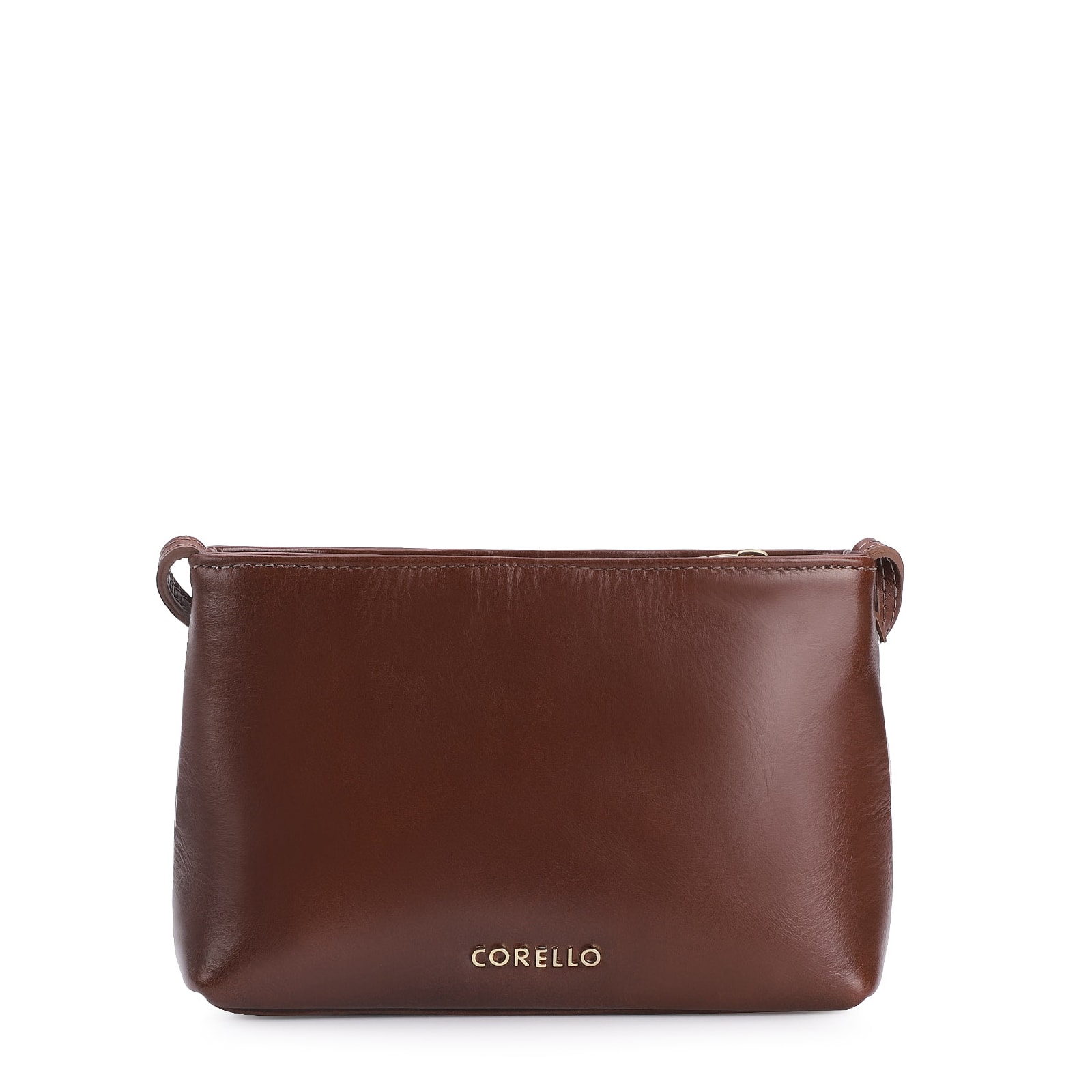 Bolsa Transversal Couro Marrom