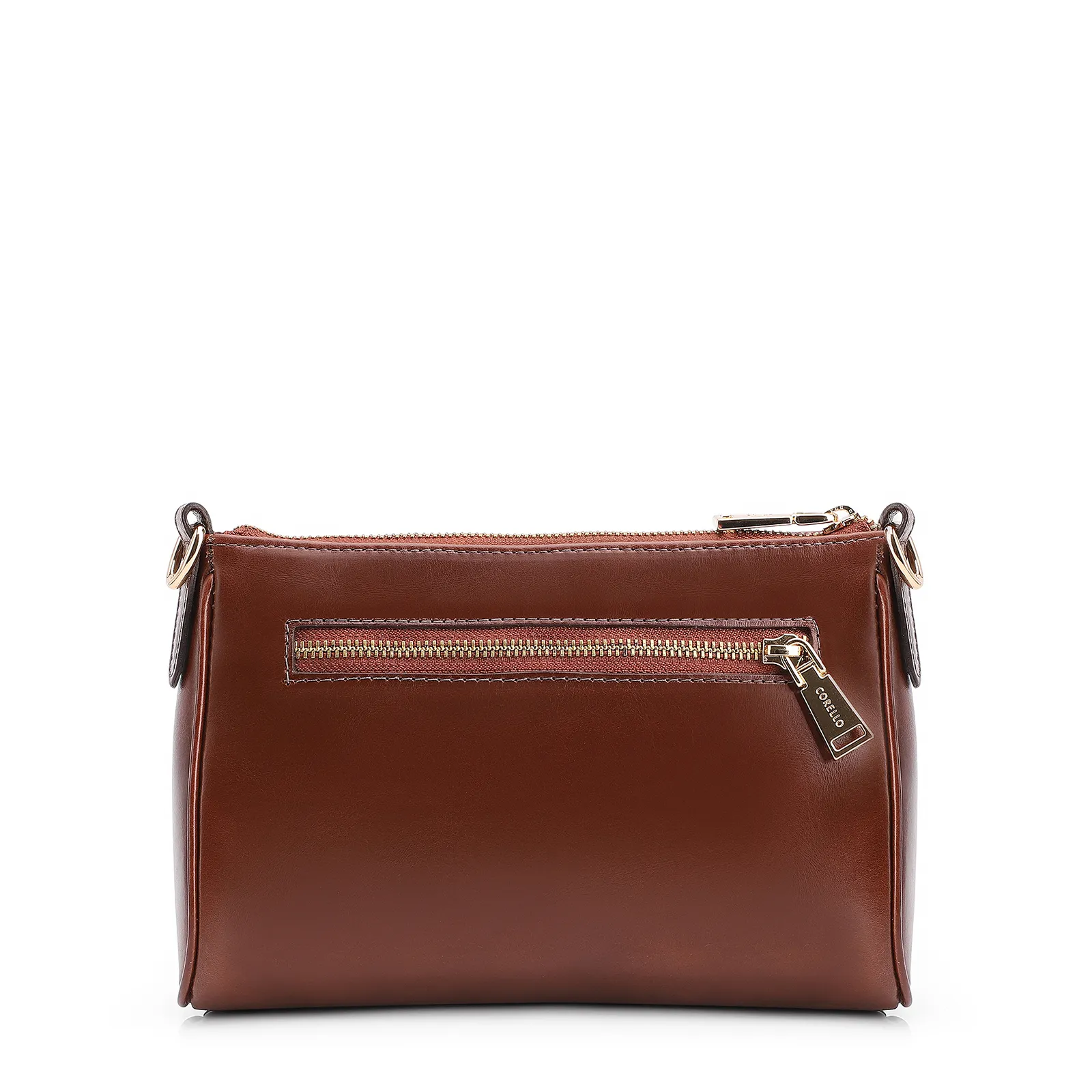 Bolsa Transversal Couro Marrom