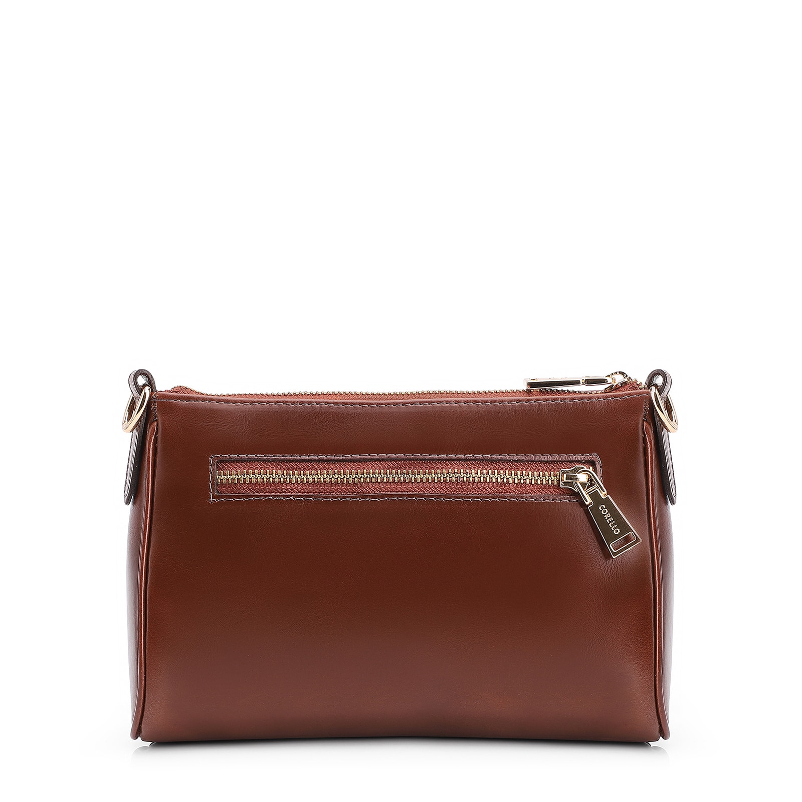 Bolsa Transversal Couro Marrom
