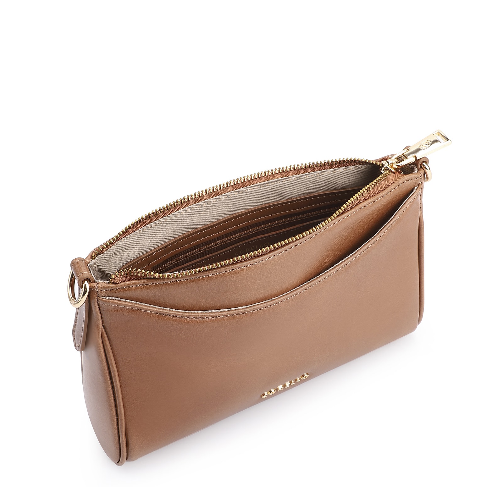 Bolsa Transversal Couro Marrom