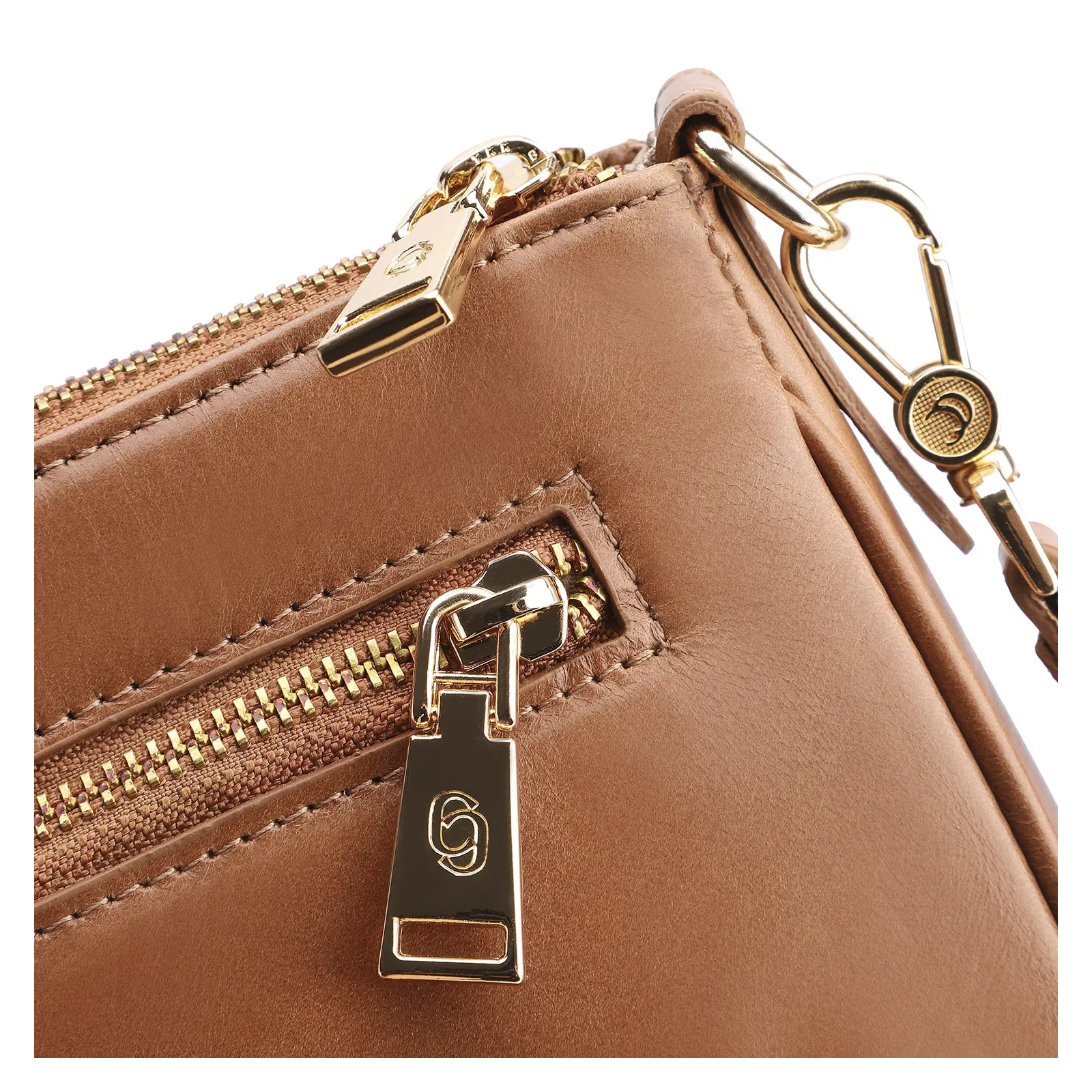 Bolsa Transversal Couro Marrom