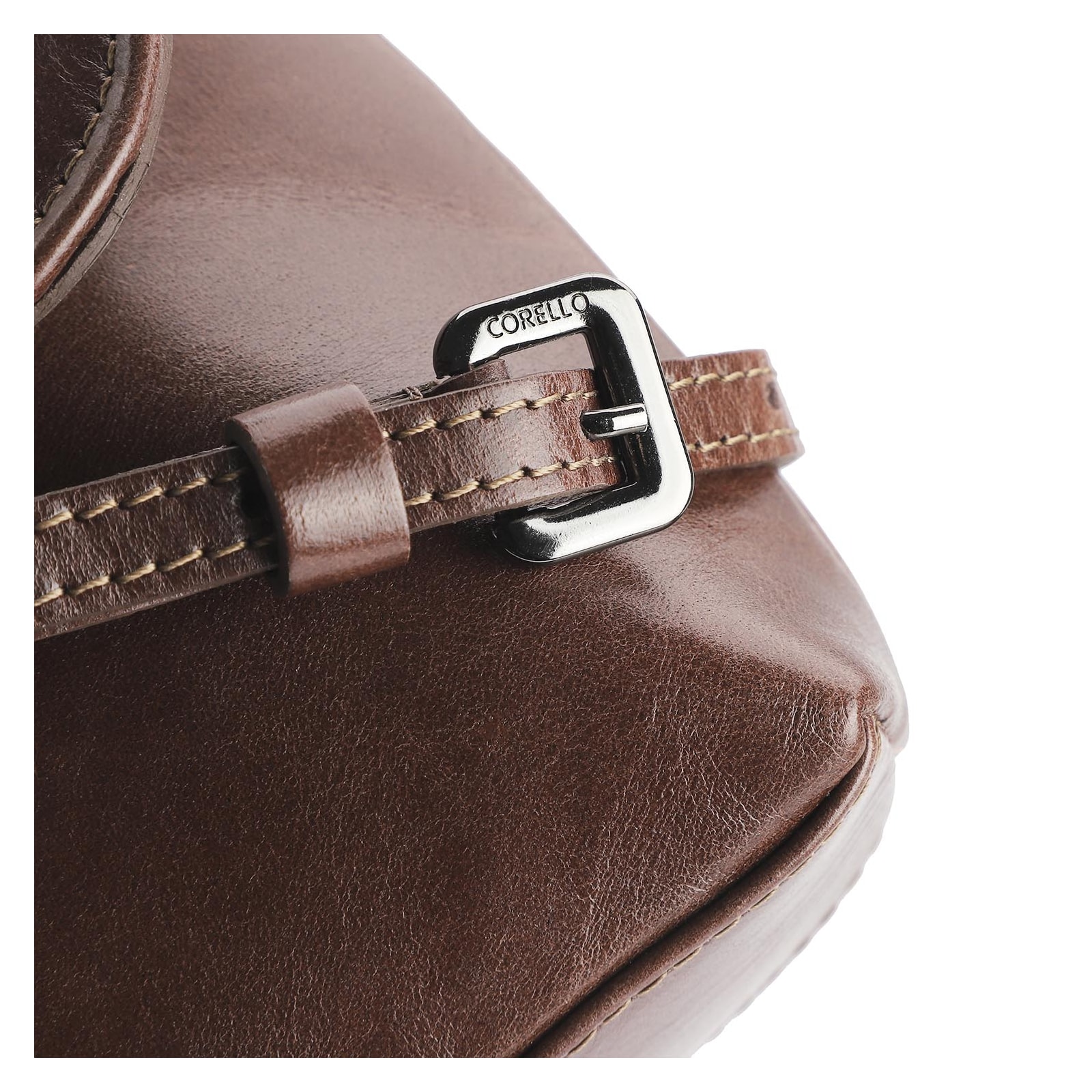 Bolsa Transversal Couro Marrom