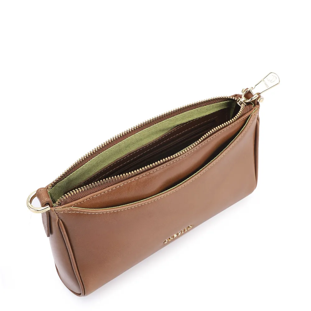 Bolsa Transversal Couro Marrom - imagem 4