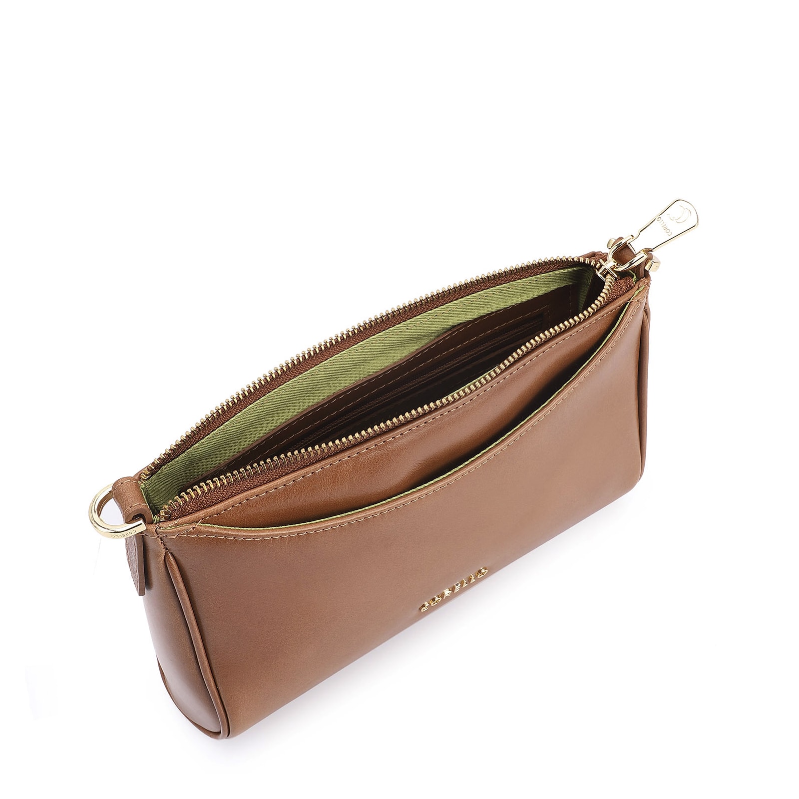Bolsa Transversal Couro Marrom