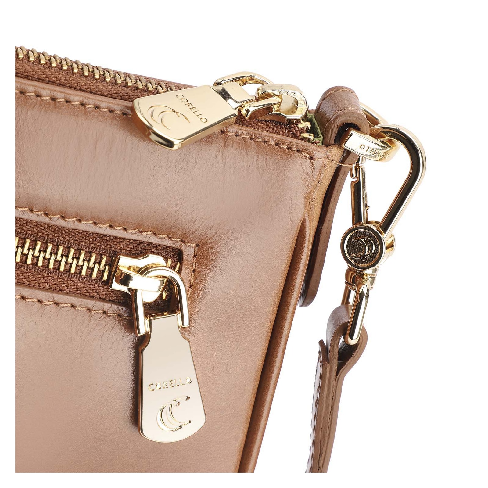 Bolsa Transversal Couro Marrom