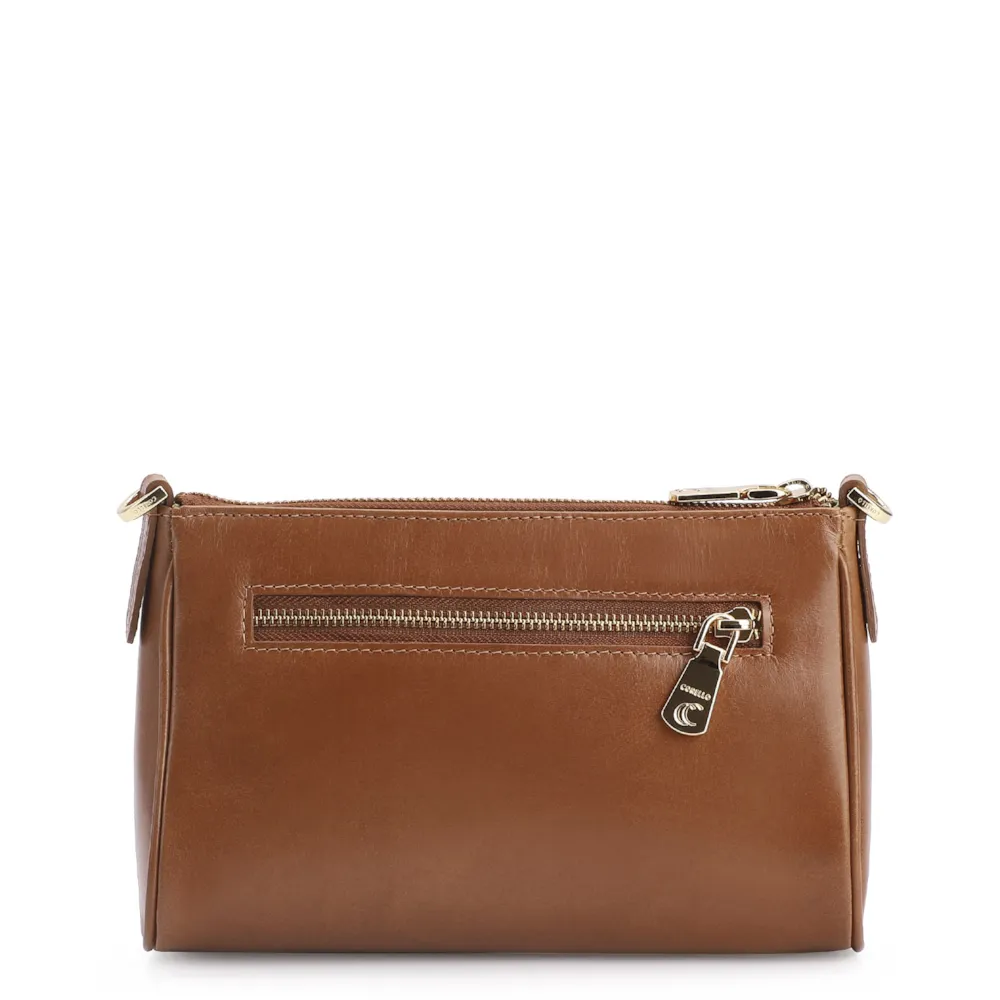 Bolsa Transversal Couro Marrom - imagem 3