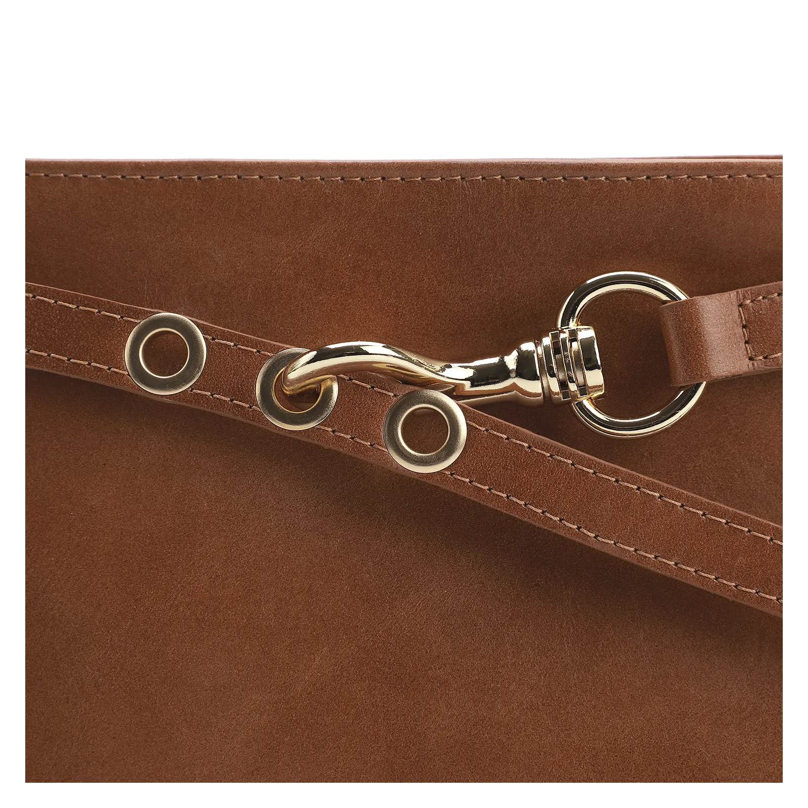 Bolsa Transversal Couro Marrom