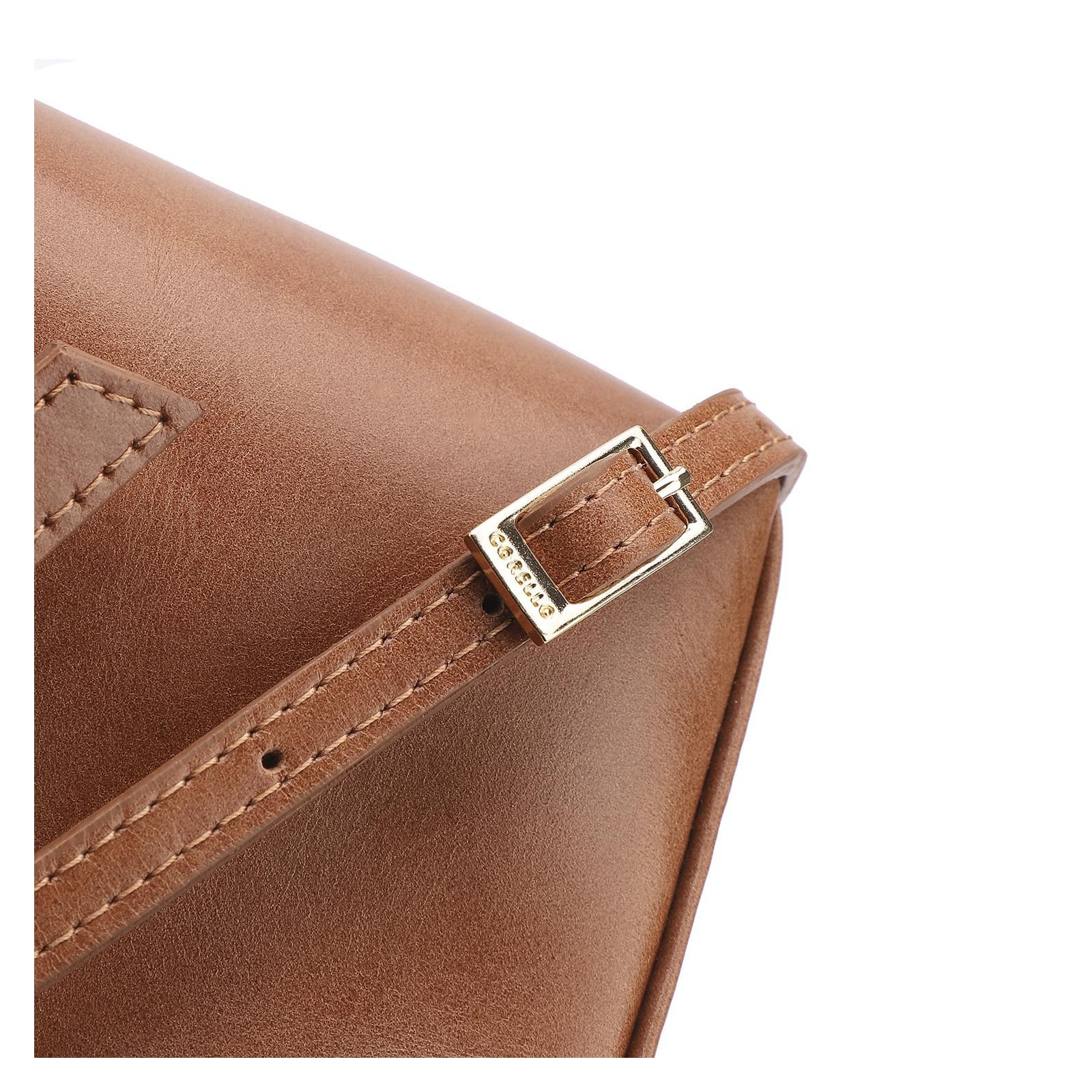 Bolsa Transversal Couro Marrom
