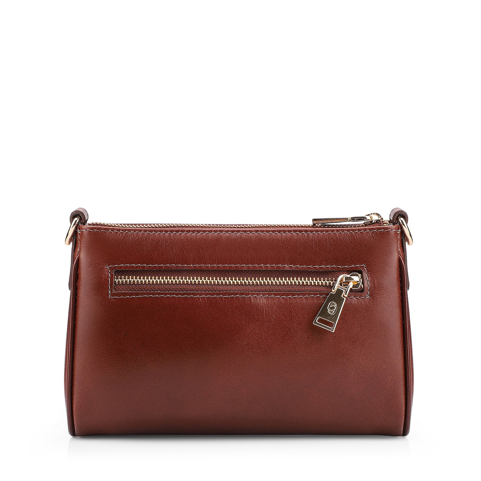 Bolsa Transversal Couro Marrom