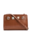 Bolsa Transversal Couro Marrom - imagem 1