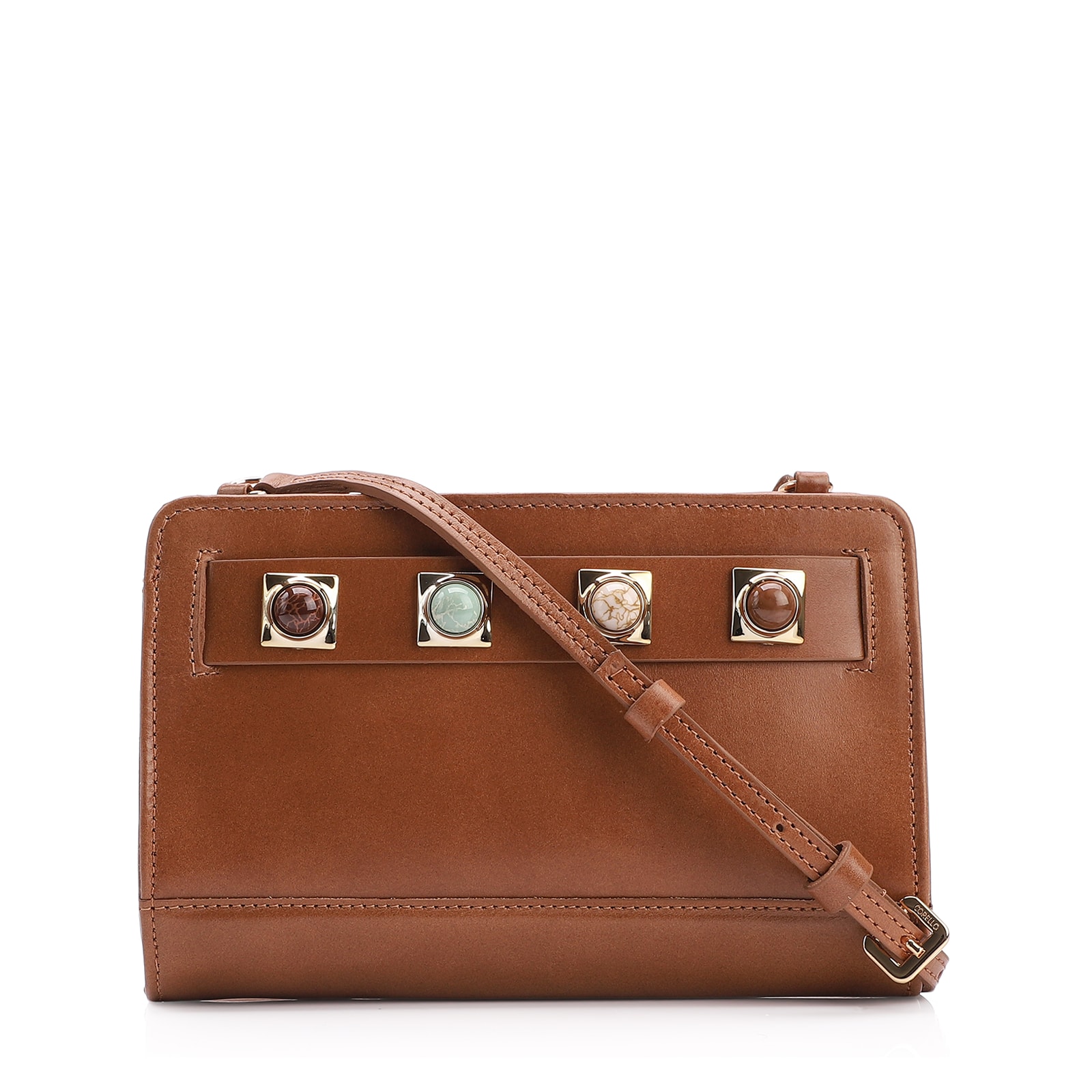 Bolsa Transversal Couro Marrom