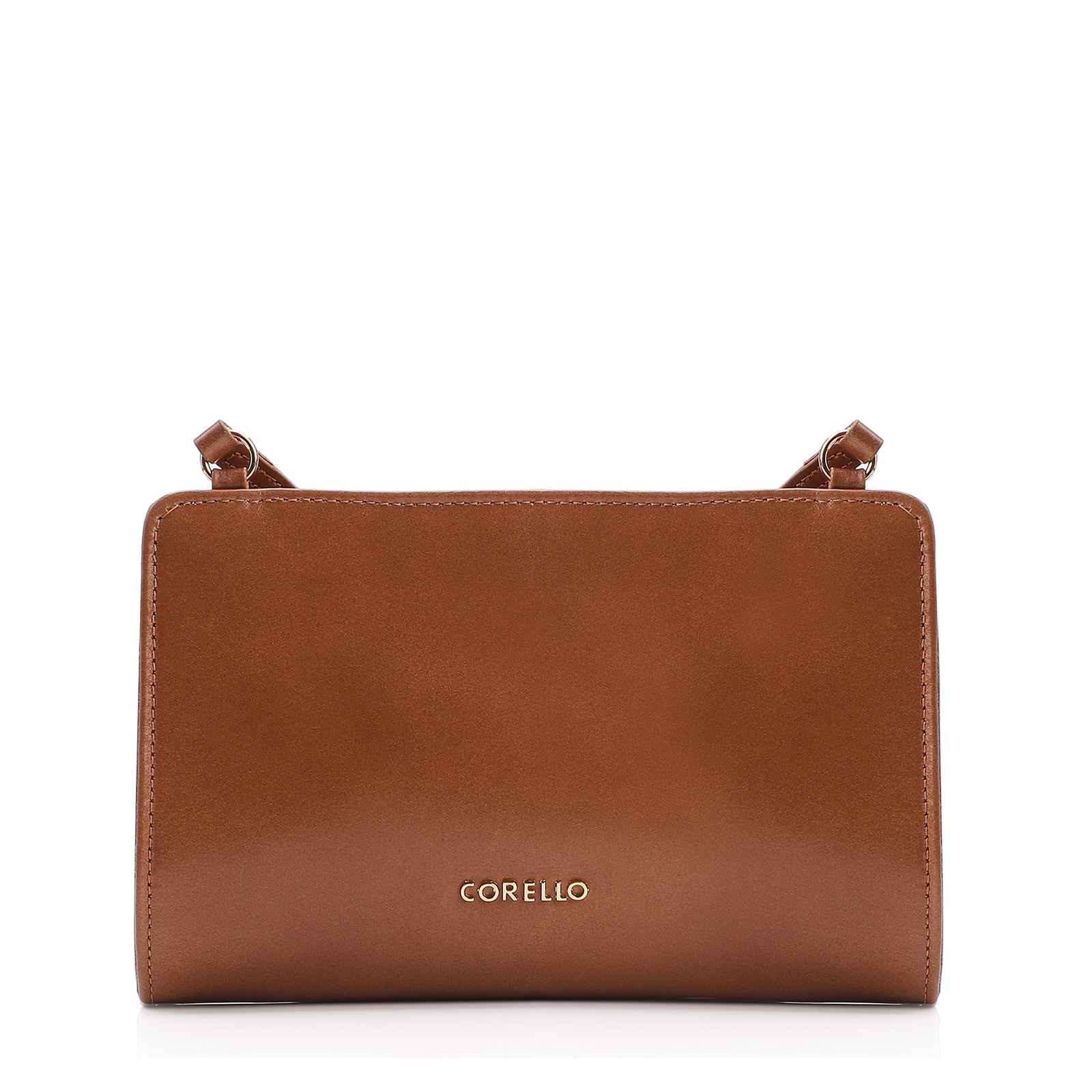 Bolsa Transversal Couro Marrom